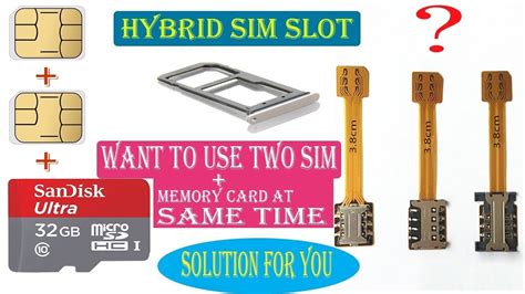 hybrid sim adapter|How To Use Both 2 SIM With SD CARD with Hybrid SIM Slot .